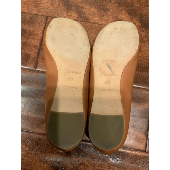 See By Chloe Caramel Brown Leather Mary Jane Flats, Size 8 (US) 38.5 (EUR) - Picture 9 of 9